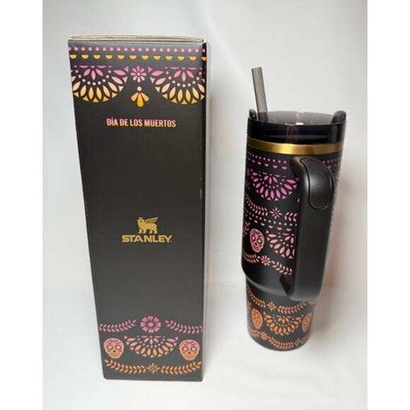 Stanley Dia de Los Muertos 30oz Midnight Catrina Limited Edition | BRAND NEW - Picture 2 of 9